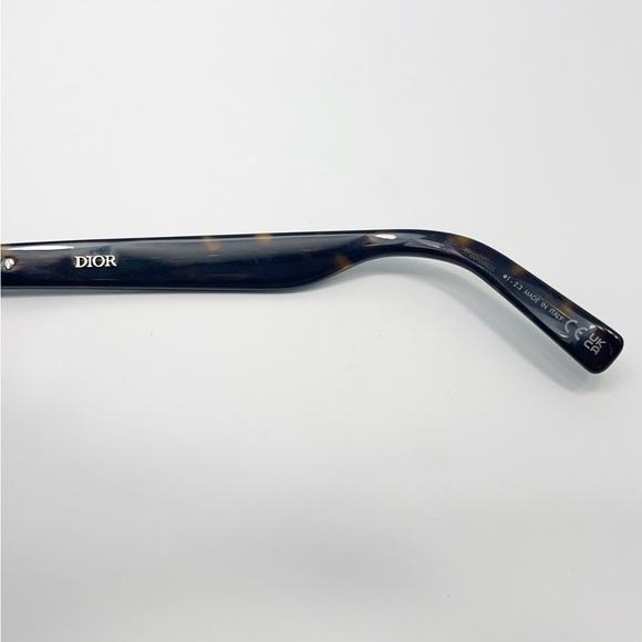 DIOR EYEWEAR Blacksuit Tortoiseshell Acetate and Silver-Tone Aviator Glasses - Picture 10 of 12